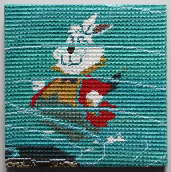 Le lapin blanc
